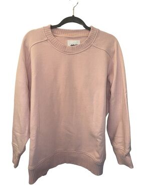 Aerie Oversized Light Pink Crewneck Sweatshirt
